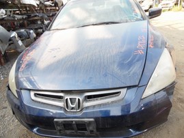 2005 HONDA ACCORD LX NAVY BLUE 4DR 2.4L AT A17672